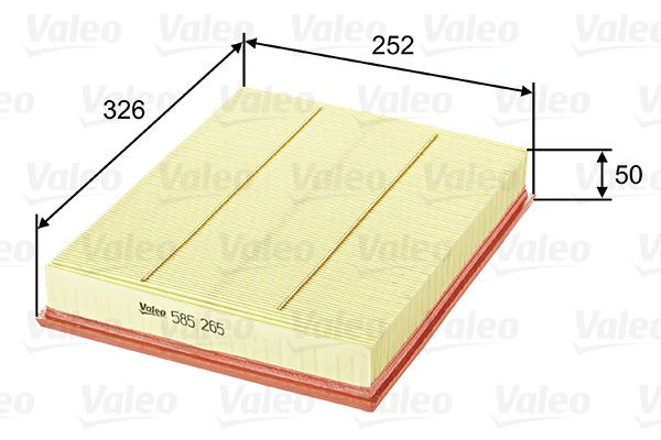 Oro filtras VALEO 585265