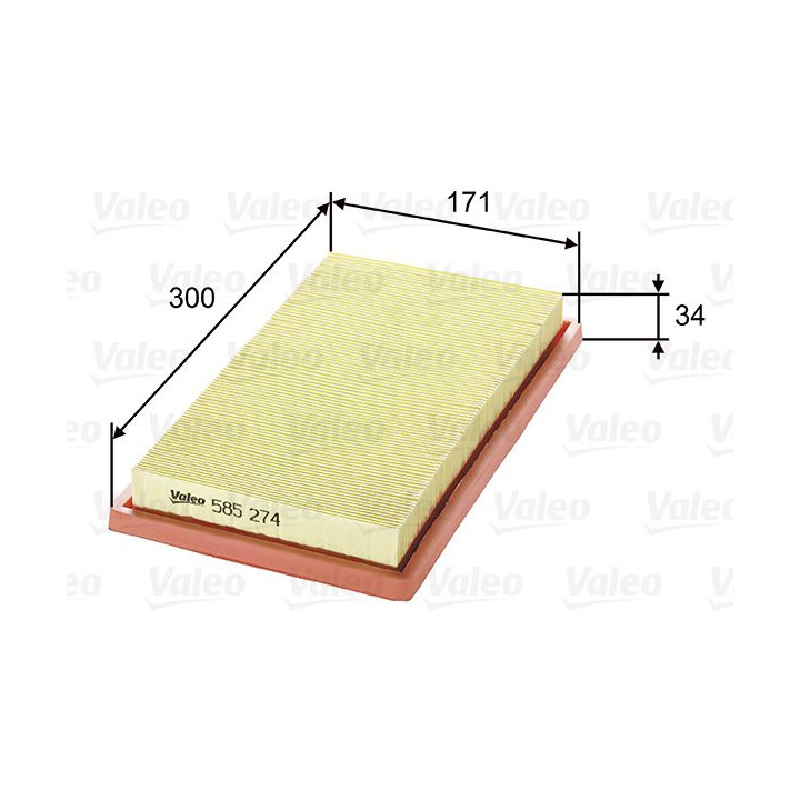 Oro filtras VALEO 585274