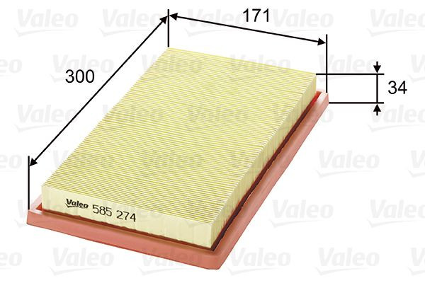 Oro filtras VALEO 585274