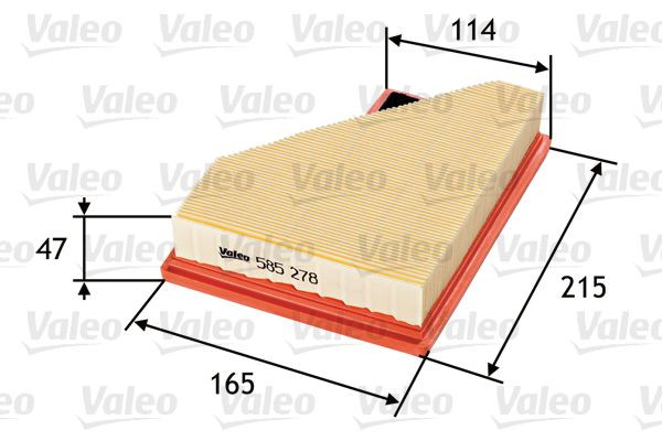 Oro filtras VALEO 585278