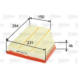 Oro filtras VALEO 585281