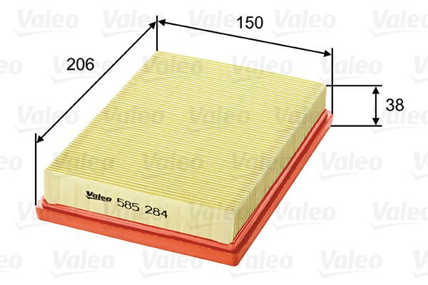 Oro filtras VALEO 585284