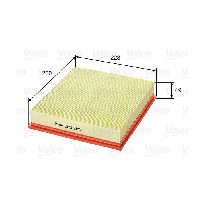 Oro filtras VALEO 585289