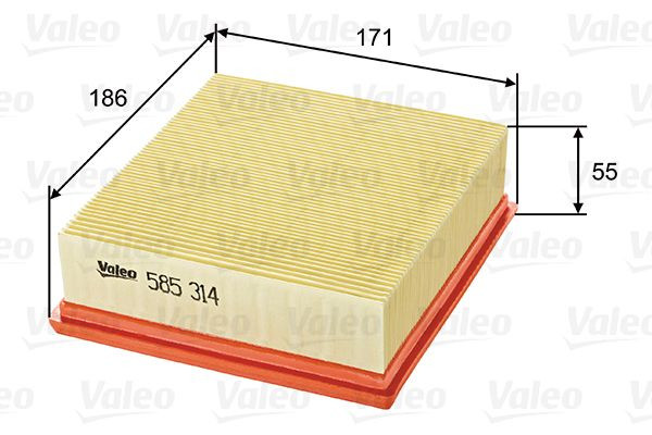 Oro filtras VALEO 585314