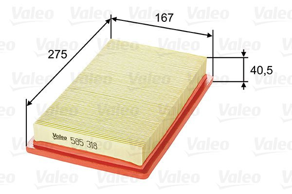 Oro filtras VALEO 585318