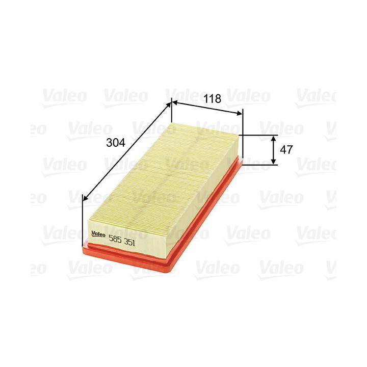 Oro filtras VALEO 585351