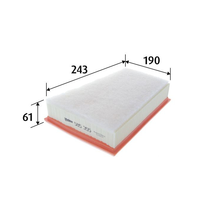 Oro filtras VALEO 585355