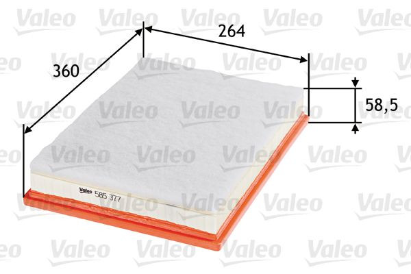 Oro filtras VALEO 585377