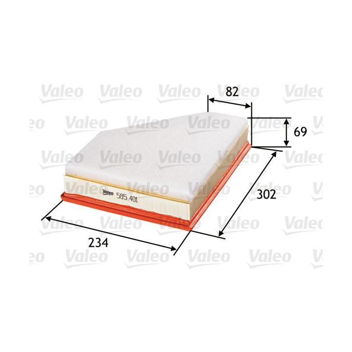 Oro filtras VALEO 585401