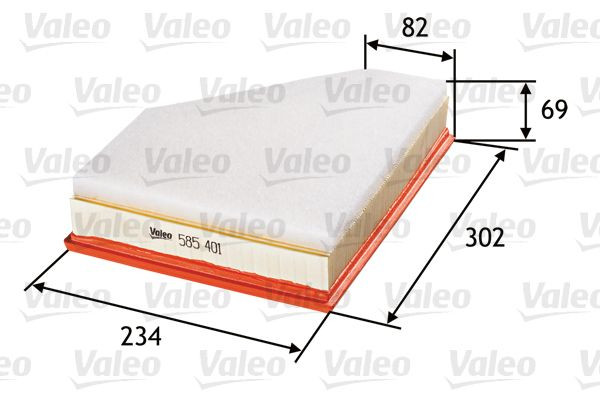 Oro filtras VALEO 585401