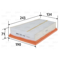 Oro filtras VALEO 585448