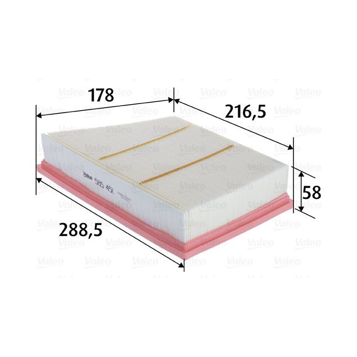 Oro filtras VALEO 585451