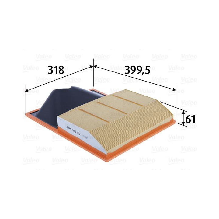 Oro filtras VALEO 585452
