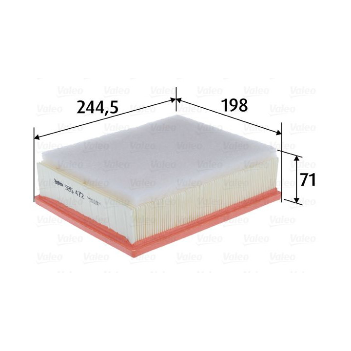 Oro filtras VALEO 585472