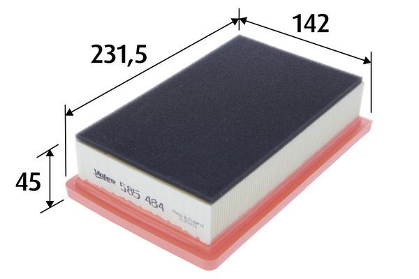 Oro filtras VALEO 585484