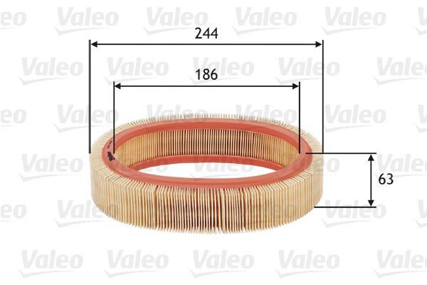 Oro filtras VALEO 585606