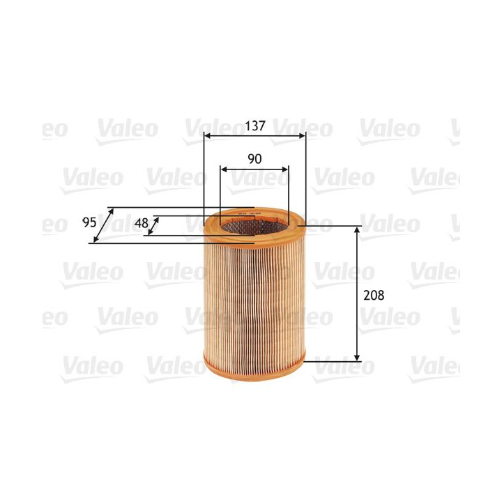Oro filtras VALEO 585608