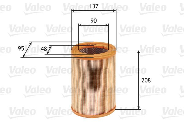 Oro filtras VALEO 585608