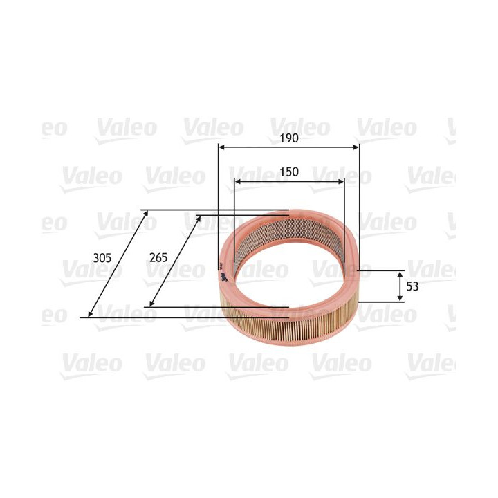 Oro filtras VALEO 585627