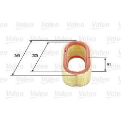 Oro filtras VALEO 585647