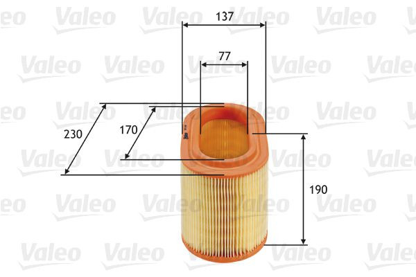 Oro filtras VALEO 585690