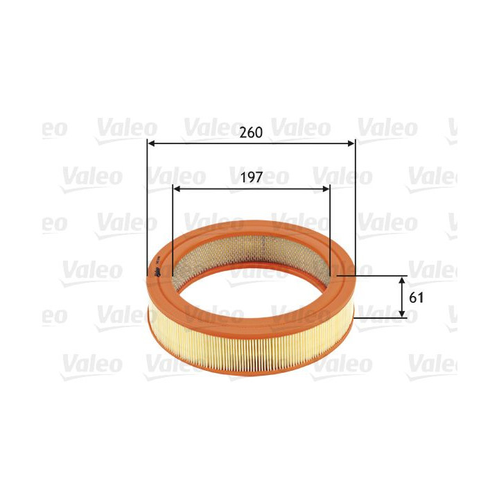Oro filtras VALEO 585698