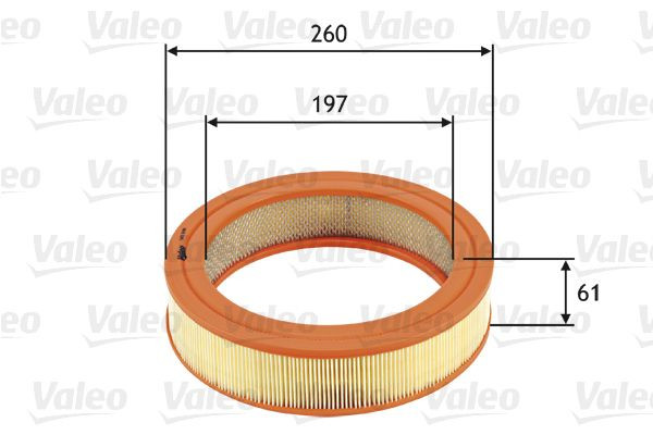 Oro filtras VALEO 585698