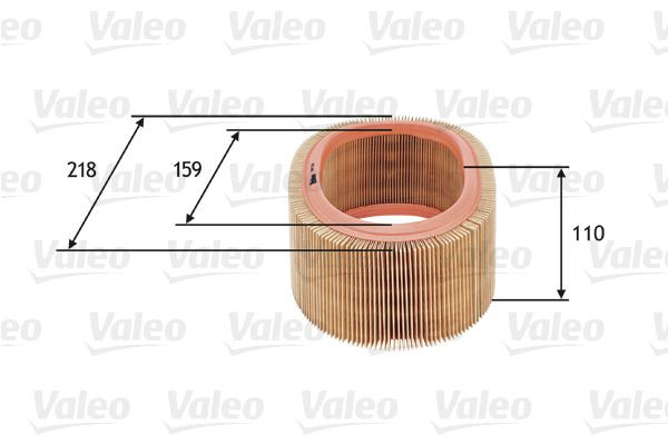 Oro filtras VALEO 585718