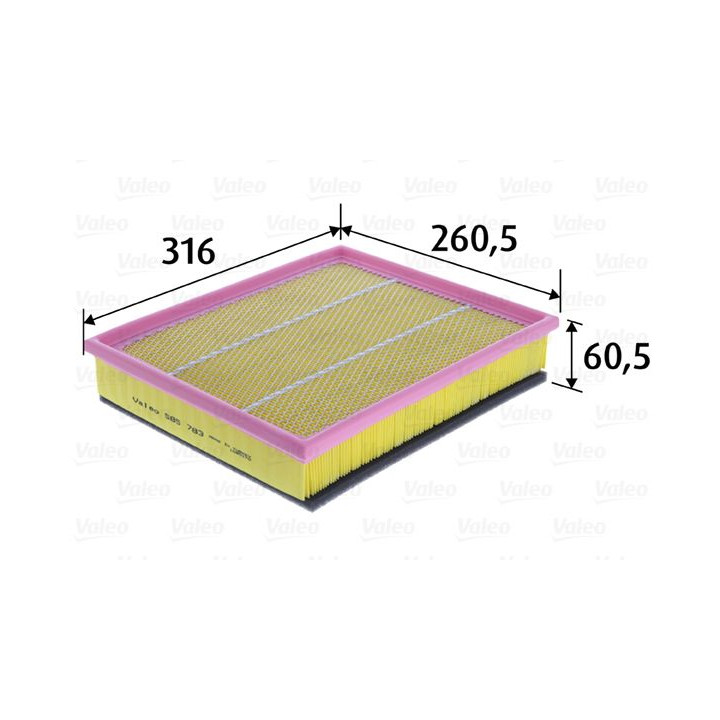 Oro filtras VALEO 585783