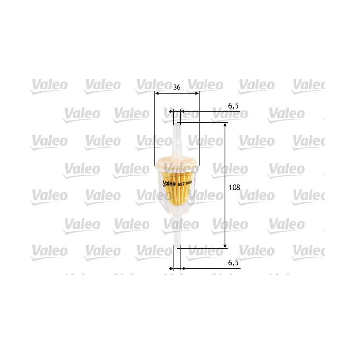 Kuro filtras VALEO 587000