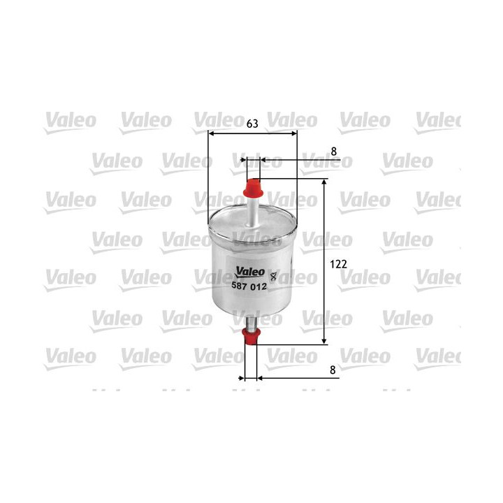 Kuro filtras VALEO 587012