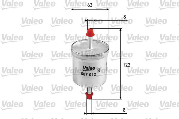 Kuro filtras VALEO 587012