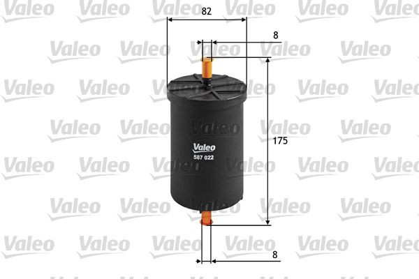 Kuro filtras VALEO 587022