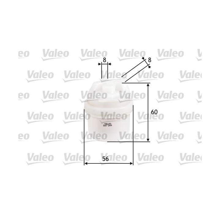 Kuro filtras VALEO 587049
