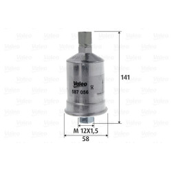 Kuro filtras VALEO 587056