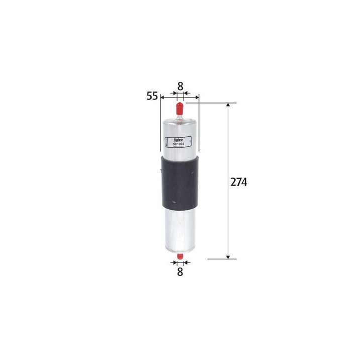 Kuro filtras VALEO 587064