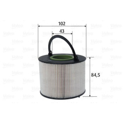 Kuro filtras VALEO 587075