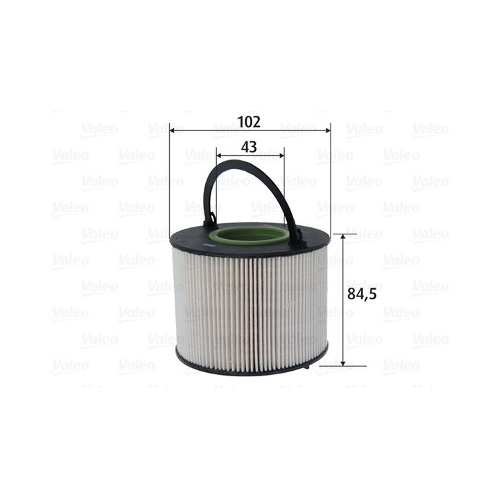 Kuro filtras VALEO 587075