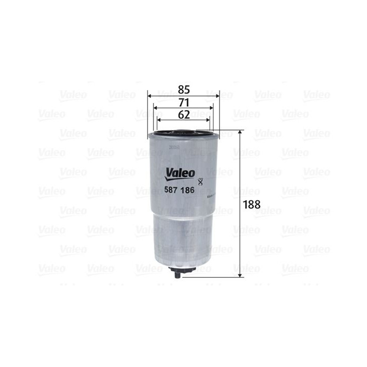 Kuro filtras VALEO 587186