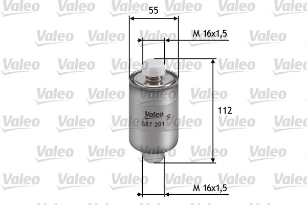 Kuro filtras VALEO 587201