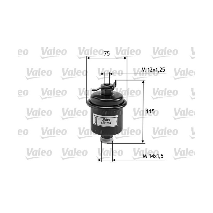 Kuro filtras VALEO 587208