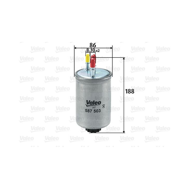 Kuro filtras VALEO 587503