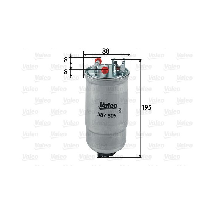 Kuro filtras VALEO 587505