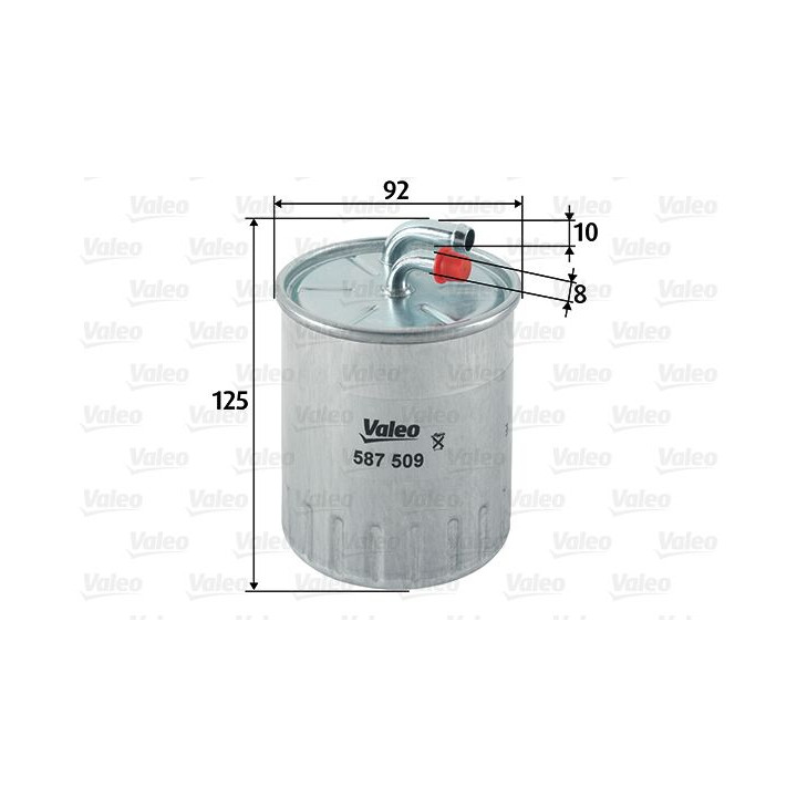 Kuro filtras VALEO 587509