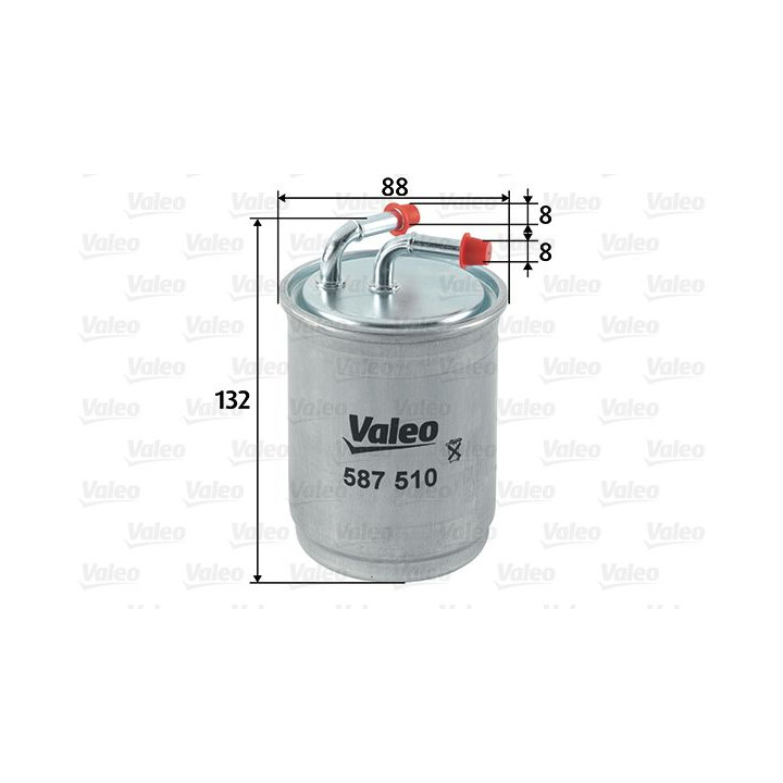 Kuro filtras VALEO 587510