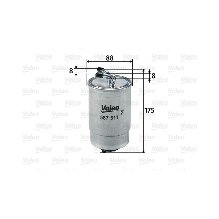 Kuro filtras VALEO 587511