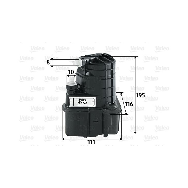 Kuro filtras VALEO 587542
