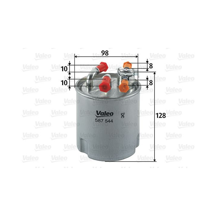 Kuro filtras VALEO 587544