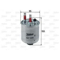 Kuro filtras VALEO 587549