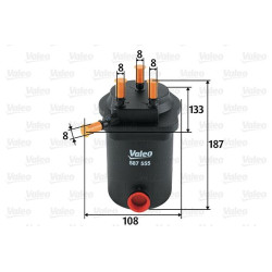 Kuro filtras VALEO 587555